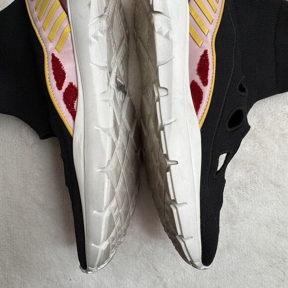 Valentino Garavani Rockstud Shoes Cut Out Sock Sneakers Colorful Artsy Size 35.5 - Picture 4 of 11